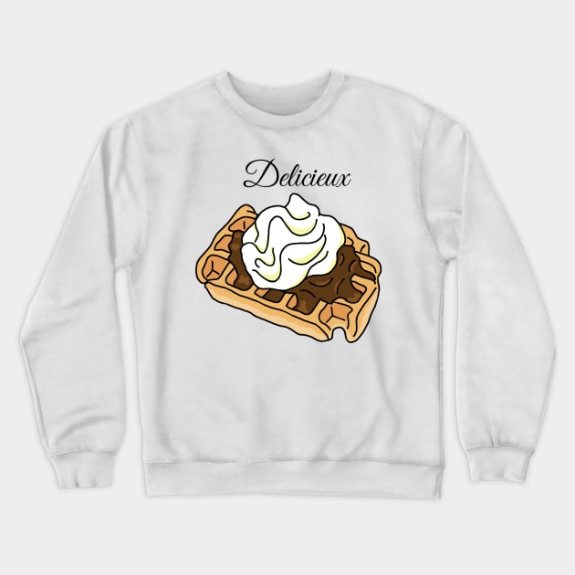 Waffle Crewneck Sweatshirt by Lazarakos